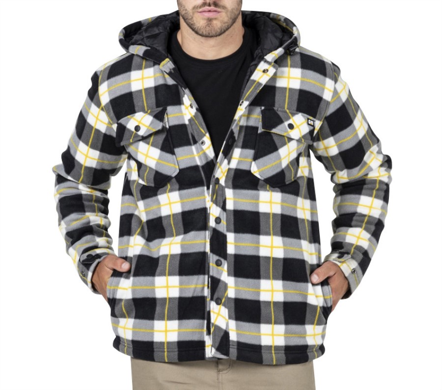 Active Work Jacket Black Watch Plaid Caterpillar
