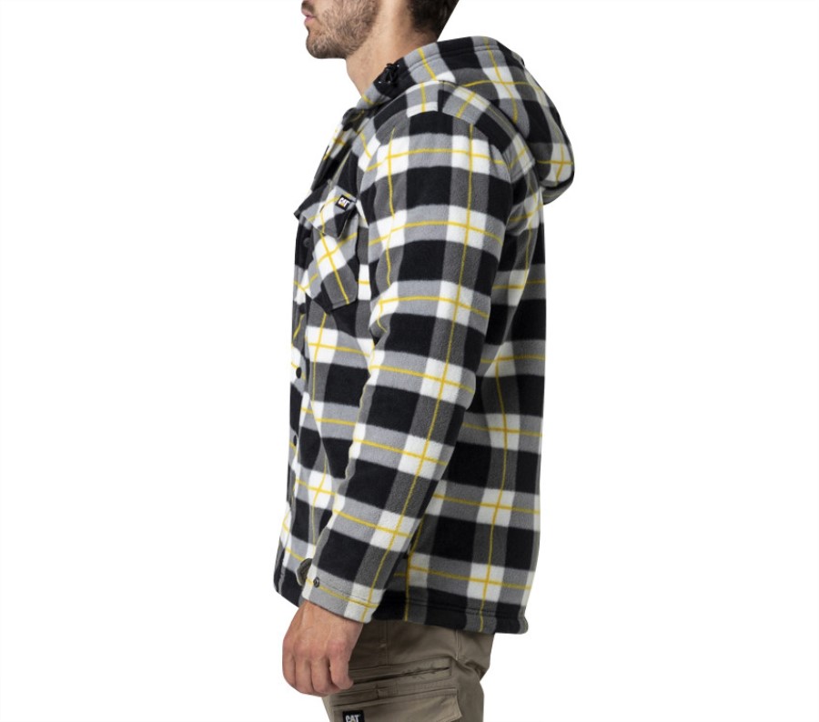 Active Work Jacket Black Watch Plaid Caterpillar