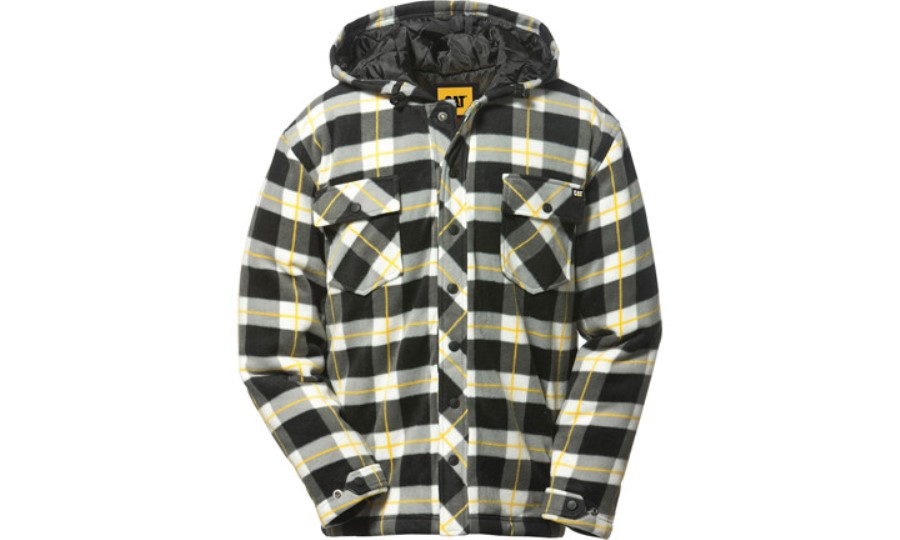 Active Work Jacket Black Watch Plaid Caterpillar