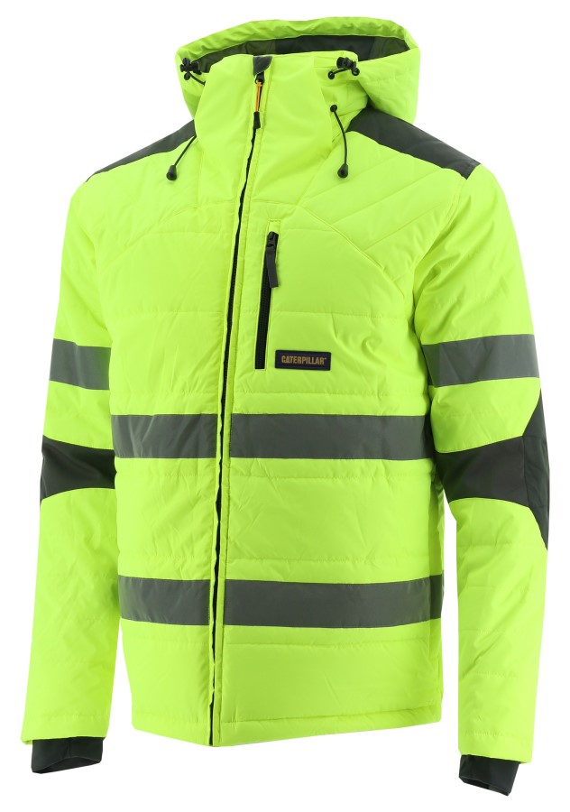 HI VIS BOREAS TAPED JACKET Hi-Vis Yellow Caterpillar