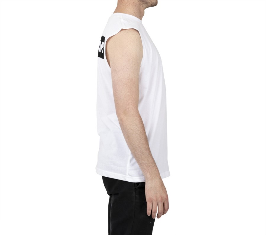 ICON MUSCLE TANK White Caterpillar