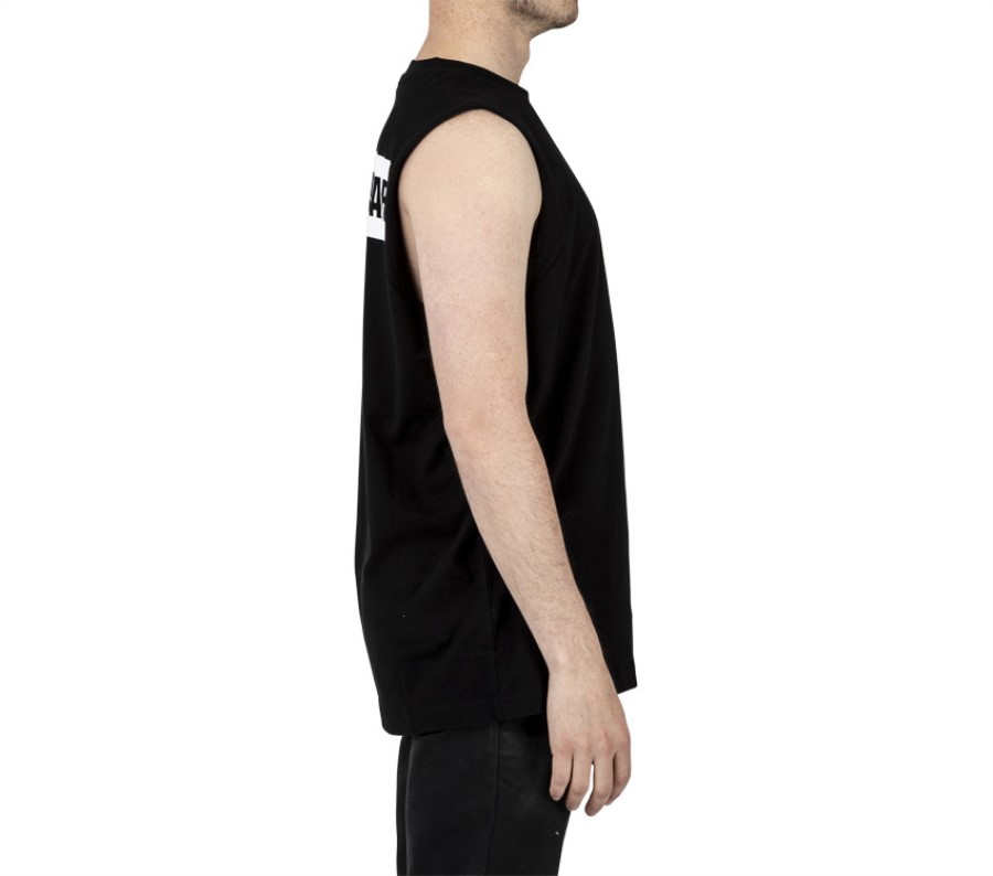 Icon Muscle Tank Black Caterpillar