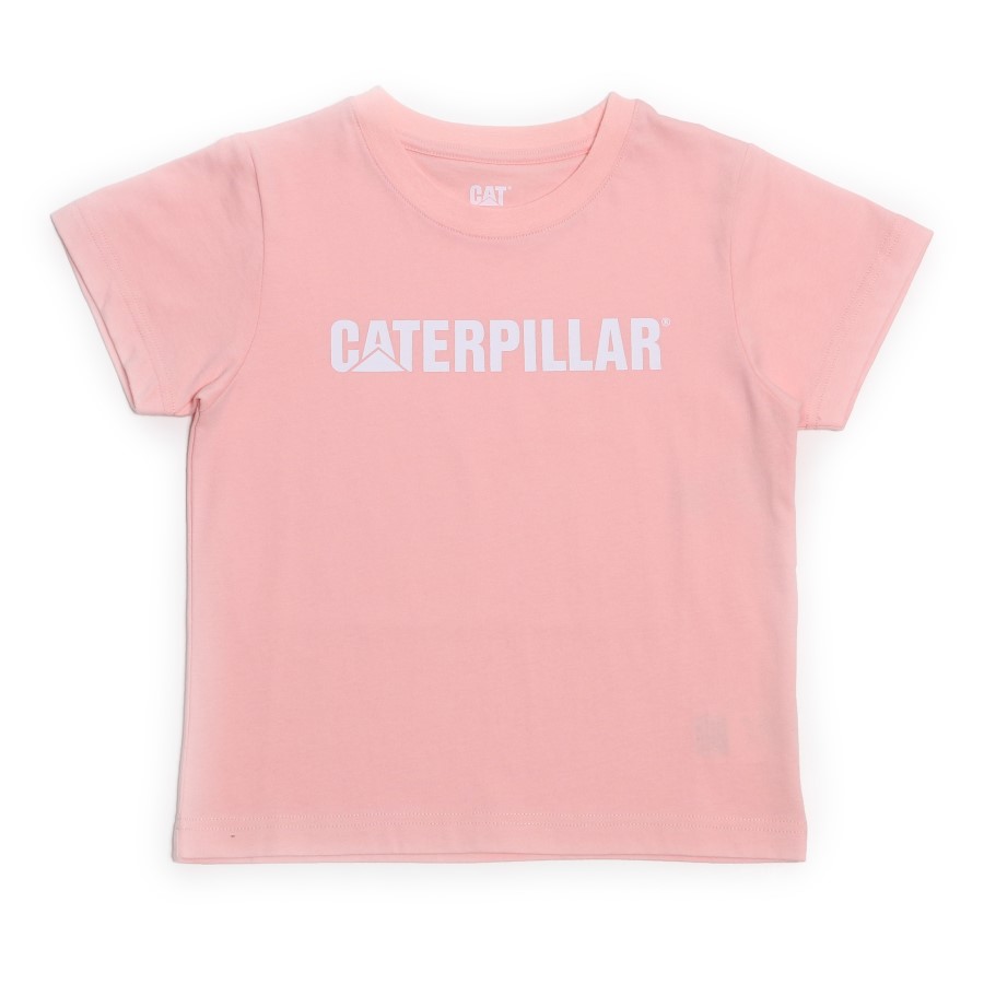 KIDS CATERPILLAR TEE Peach Bud Caterpillar