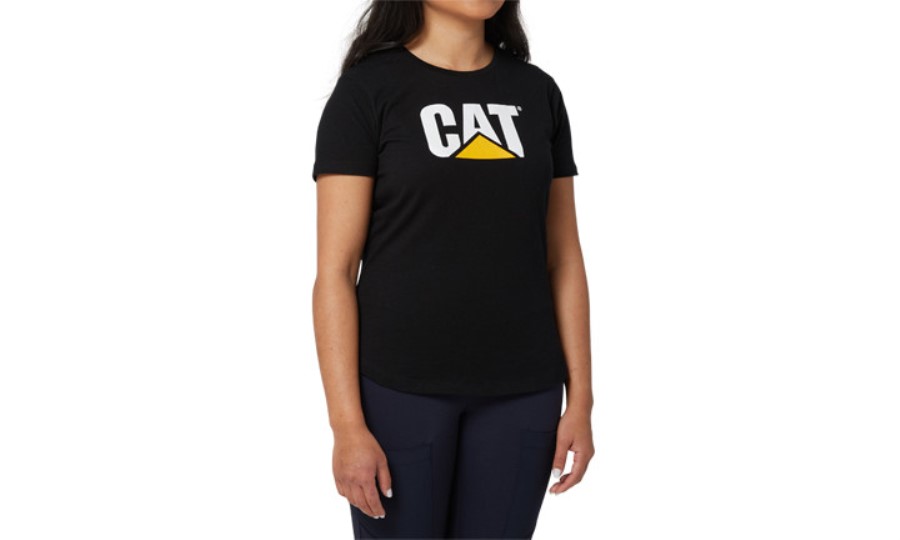 WOMEN Logo Tee Caterpillar