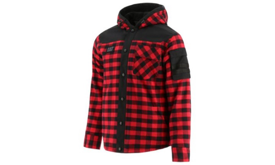 SEQUOIA SHIRT JACKET Red Buffalo Plaid Caterpillar