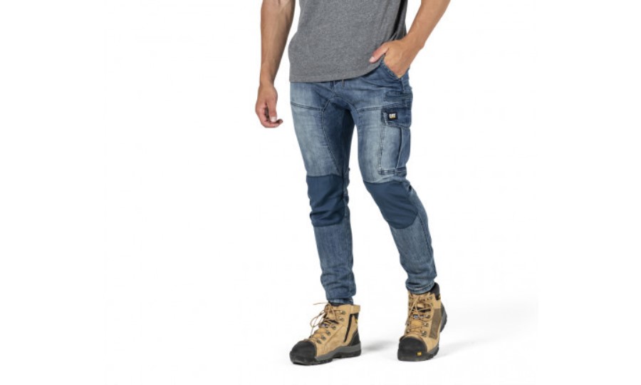 DYNAMIC PANT Light Acid Wash Caterpillar