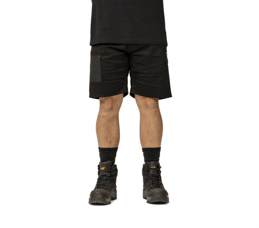 Machine Short Black Caterpillar