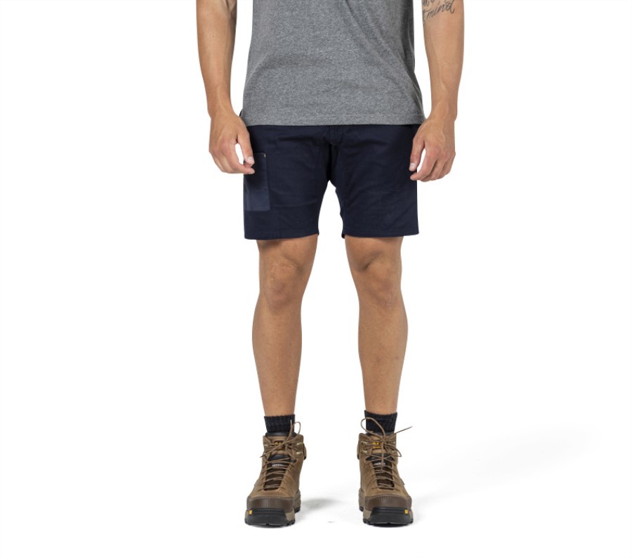 Machine Short Navy Caterpillar