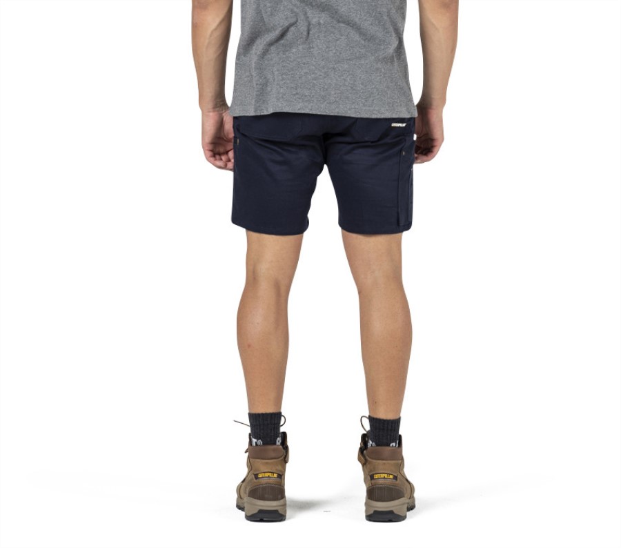 Machine Short Navy Caterpillar