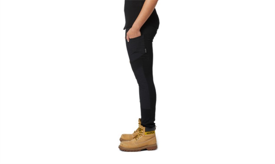 WOMEN WORK STRETCH LEGGING Black Caterpillar