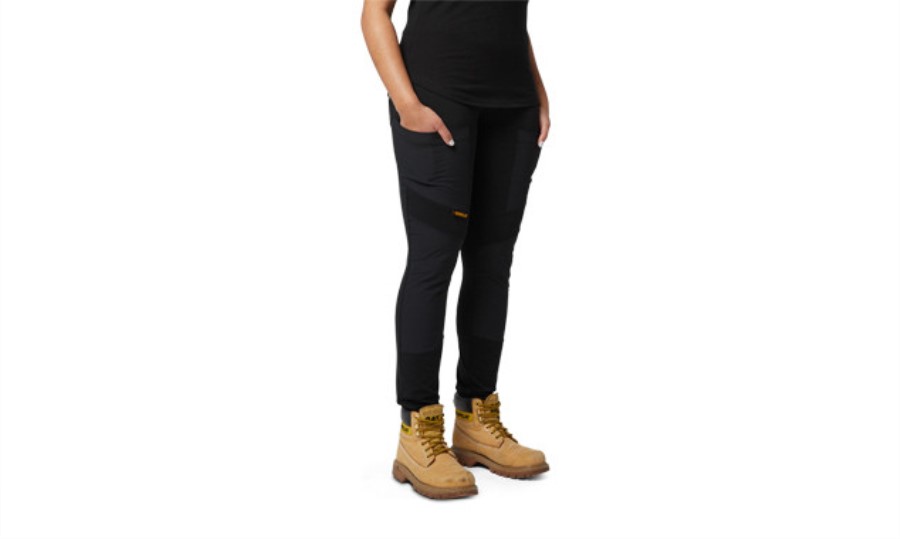 WOMEN WORK STRETCH LEGGING Black Caterpillar