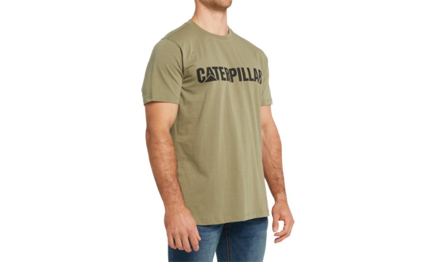 CATERPILLAR LOGO TEE Marshland Caterpillar