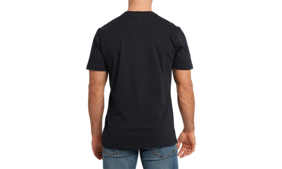 CATERPILLAR LOGO TEE Pitch Black Caterpillar