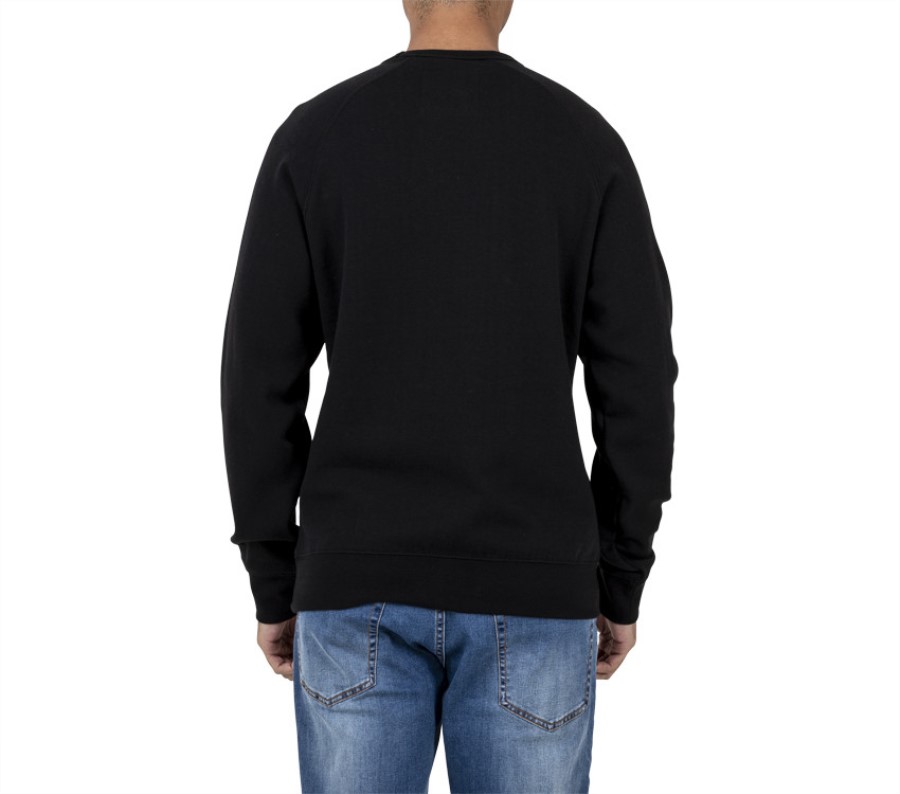 FOUNDATION CREWNECK SWEATSHIRT Pitch Black Caterpillar