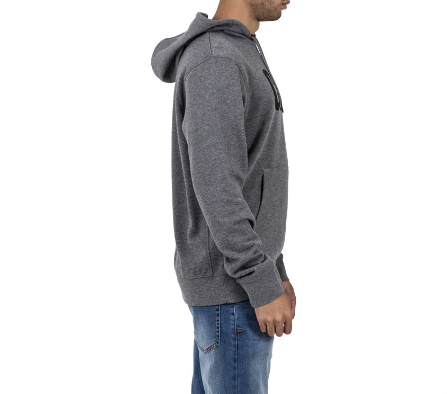 FOUNDATION HOODED SWEATSHIRT Dark Heather Grey Caterpillar