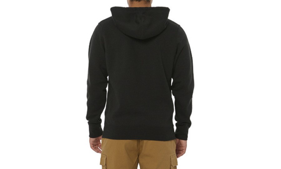 FOUNDATION HOODED SWEATSHIRT Pitch Black-Black Caterpillar