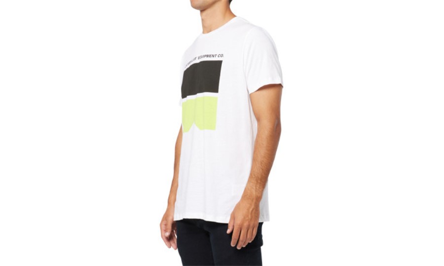 CONNECT ENERGY BLOCKS TEE White Caterpillar
