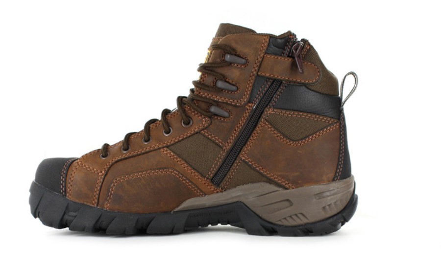 ARGON ZIP STEEL TOE BOOT Brown Caterpillar