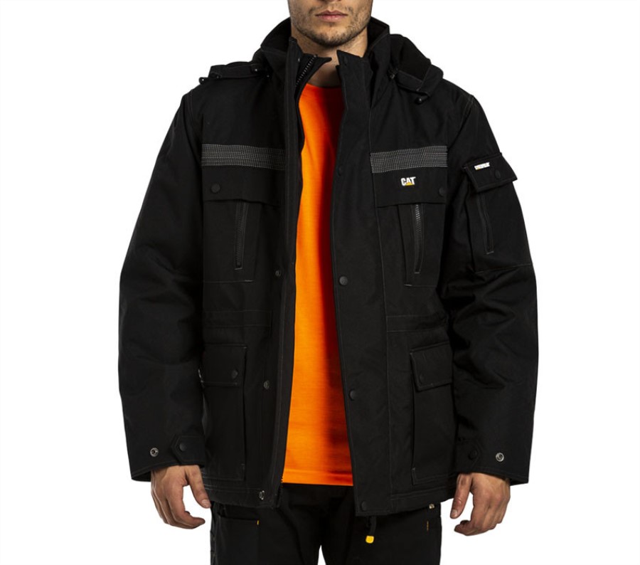 Caterpillar Heavy Insulated Parka Black